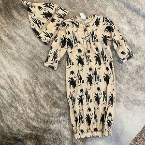 Kate Quinn Baby Cowboy Cowgirl sleep set